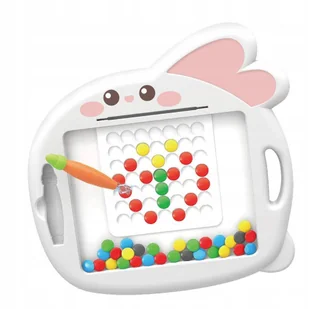 Magnetyczna Układanka Tablica Edukacyjna dla Dzieci Zabawa Montessori Kulki - Tablice dla dzieci - miniaturka - grafika 1