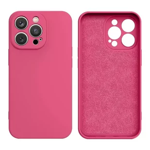 Etui na telefon Silicone Case do Samsung Galaxy S23 Plus silikonowy pokrowiec różowe - Etui i futerały do telefonów - miniaturka - grafika 1