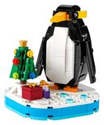 Klocki - LEGO Świąteczny Pingwin 40498 - miniaturka - grafika 1