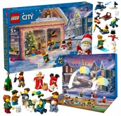 Ozdoby bożonarodzeniowe - LEGO CITY KALENDARZ ADWENTOWY NA 2024 ROK ZESTAW ADWENT KLOCKI FIGURKI XXL - miniaturka - grafika 1