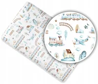 Prześcieradła dla dzieci - PRZEŚCIERADŁO BAWEŁNIANE DO ŁÓŻECZKA 120x60 WZORY! - miniaturka - grafika 1