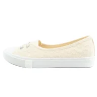 Trampki damskie - Buty Lee Cooper LCW-25-31-3445L beżowy - miniaturka - grafika 1