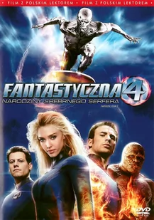 GALAPAGOS Fantastyczna czwórka: Narodziny srebrnego serfera (DVD) - Science-fiction DVD - miniaturka - grafika 1