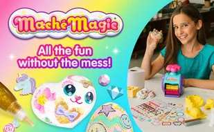 Mache Magic TOMY Mache zestaw kreatywny prace z papieru DIY papier - Zabawki kreatywne Mache Magic TOMY Mache zestaw kreatywny prace z papieru DIY papier - Zabawki kreatywne - miniaturka - grafika 1