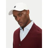 Czapki męskie - Czapka z daszkiem Tommy Hilfiger Imd Color 6 Panel AM0AM13542 Biały - miniaturka - grafika 1