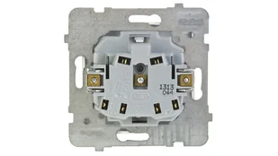 LEDart pojedyncze bez uziemienia, bez ramki - Ospel As GP-1G/m/00, kolor bały, 16A/250V - Gniazdka elektryczne - miniaturka - grafika 2