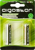 Baterie i akcesoria - Aigostar Ładowalna bateria AA 1600mAh 1.2V 2 szt. Ładowalna bateria AA 1600mAh 1.2V 2 szt. - miniaturka - grafika 1