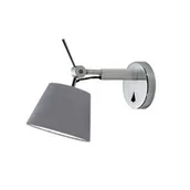Lampy ścienne - Azzardo Kinkiet ZYTA WALL XS ALU/GR MB2300-XS-ALU/GR - miniaturka - grafika 1