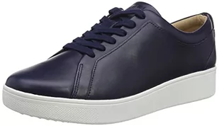 Fitflop Damskie tenisówki Rally Tenis buty skórzane aktualizowane, Midnight Navy - 35 EU - Trampki damskie - miniaturka - grafika 1