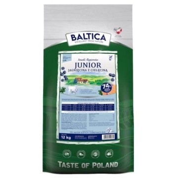 Baltica Cielęcina z jagnięciną 12 kg Junior M/XL