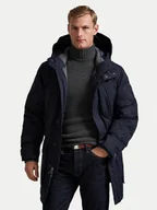 Płaszcze męskie - Polo Ralph Lauren Płaszcz zimowy 710968114001 Granatowy Regular Fit - miniaturka - grafika 1