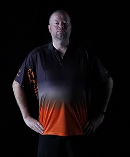 Unicorn Jednorożec mężczyzn Team sukienka Raymond van barneveld (Holandia), czarny, XL 805RVBXL - Koszule męskie - miniaturka - grafika 1