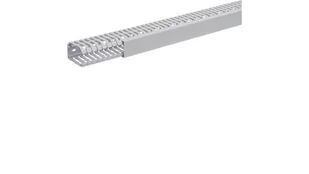 Hager polo Korytko grzebieniowe BA7 60x40 szary kamień BA760040 /2m/ BA760040 - Kanały kablowe - miniaturka - grafika 1