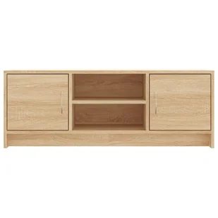 Szafka pod telewizor, dąb sonoma, 102x30x37,5 cm Lumarko! - Szafki RTV - miniaturka - grafika 6