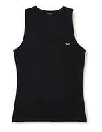 Koszulki i topy damskie - Emporio Armani Underwear Tank Iconic Cotton t-shirt damski, czarny, M - miniaturka - grafika 1