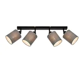 Lampy sufitowe - Briloner 2078-044 - Oświetlenie punktowe SPOTLIGHT 4xE27/25W/230V szare - miniaturka - grafika 1