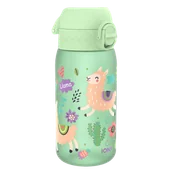 Bidony dla dzieci - Ion8, Lama, bidon z ustnikiem, zielony, 350 ml - miniaturka - grafika 1