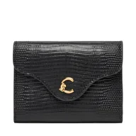 Portfele - Mały Portfel Damski Coccinelle TBN Coccinelle C-ME Lizard E2 TBN 11 F0 01 Czarny - miniaturka - grafika 1