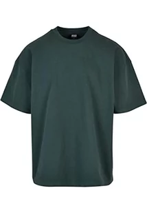Urban Classics Męski t-shirt Ultra Heavy Oversized Tee, zielony butelkowy, XL - Koszulki męskie - miniaturka - grafika 1