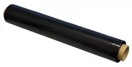 Akcesoria do pakowania - Q-Connect Folia stretch 1,7kg, 23mikr., czarna KF15642 - miniaturka - grafika 1
