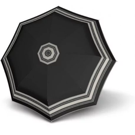Fibre AC Graphics czarne kropki - damski parasol strzelecki
