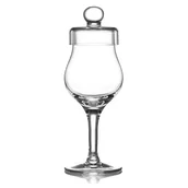 Kieliszki - Amber Glass kieliszek degustacyjny do whisky jednolity z pokrywką - miniaturka - grafika 1