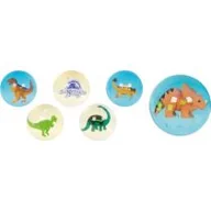 Piłki dla dzieci - Piłeczka kauczukowa w dinozaurem 49mm mix Goki - miniaturka - grafika 1