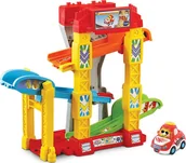 Jeździki dla dzieci - Vtech VTech Tut Tut Baby Speedster - 4-in-1 Ramp Play Building - miniaturka - grafika 1