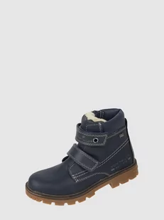 Buty z imitacji skóry z wyściółką ze sztucznego kożuszka - Buty dla chłopców - miniaturka - grafika 1