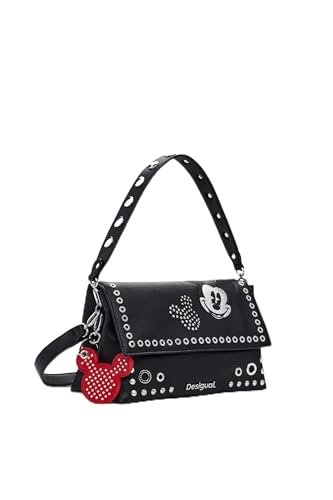 Desigual, BAG_MICKEY ROCK WENECJA 2 Women's, Czarny (Black)