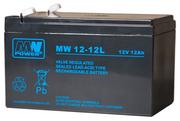 Akumulatory ogólnego zastosowania - Akumulator żelowy 12V/12Ah MW T2 - miniaturka - grafika 1