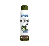 Zwalczanie i odstraszanie szkodników - Bros SPRAY NA ODZIEŻ ODSTRASZA I ZABIJA KLESZCZE 90ML 31762735 - miniaturka - grafika 1