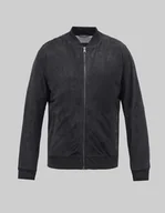 Kurtki męskie - kurtka skórzana incudine szara - miniaturka - grafika 1