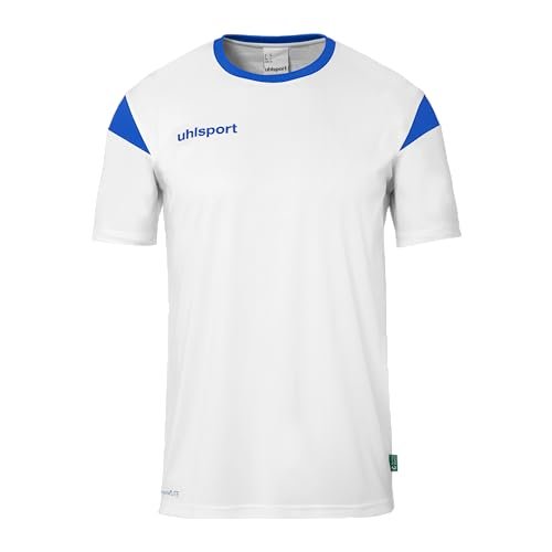 uhlsport Squad 27 koszulka piłkarska z krótkim rękawem, koszulka sportowa dla dzieci i dorosłych, uniseks, oddychająca koszulka piłkarska
