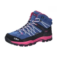Buty dla chłopców - CMP Kids Rigel Mid Trekking Shoes WP, Ocean-Fuxia, 41 EU, Ocean Fuksja, 41 EU - miniaturka - grafika 1