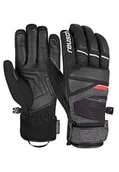 Rękawice narciarskie - Reusch Storm R-TEX XT rękawiczki, czarny/czarny melanż/czerwony kolor, 8,5 - miniaturka - grafika 1