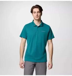 Koszulka męska Columbia Utilizer Polo- River Blue M - Koszulki męskie - miniaturka - grafika 1