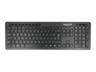 Klawiatury - DeLOCK 12004 klawiatura USB QWERTZ Niemiecki Czarny 12004 - miniaturka - grafika 1