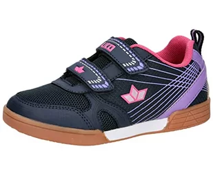 Lico Panos V buty halowe, granatowe/fioletowe/różowe, 39 EU, Marine Lila Pink, 39 eu - Buty dla dziewczynek - miniaturka - grafika 1