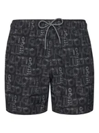 Kąpielówki męskie - HUGO Szorty kąpielowe Rik 50533795 Szary Regular Fit - miniaturka - grafika 1