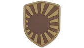 Odzież taktyczna i umundurowanie - 101 Inc. - Naszywka 3D - Japanese War Shield - Brązowy - miniaturka - grafika 1