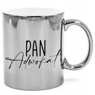 Kubki - KUBEK SREBRNY PREZENT PAN ADWOKAT Dużo Wzorów - miniaturka - grafika 1