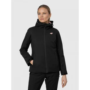 Kurtka Narciarska Damska 4F Membrana 5000 Czarna Z22KUDN001-20S - Kurtki i kamizelki sportowe damskie - miniaturka - grafika 1
