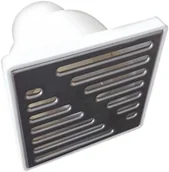 Akcesoria hydrauliczne - KRATKA KANALIZACYJNA 10 PROSTA CHROM - miniaturka - grafika 1