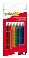 Kredki, ołówki, pastele i pisaki - La Plume Dorée, Zestaw kredek Pokémon, 12 szt. - miniaturka - grafika 1