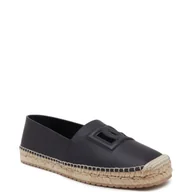 Espadryle męskie - Dolce & Gabbana Skórzane espadryle - miniaturka - grafika 1