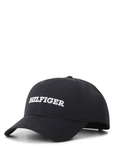 Tommy Hilfiger Męska czapka z daszkiem Mężczyźni Sztuczne włókno niebieski jednolity, ONE SIZE - Czapki i chusty sportowe męskie - miniaturka - grafika 1