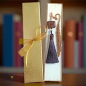 Zakładki do książek - Zakładka PREMIUM : bronzyt : kamień dobrych zmian i ochrony - miniaturka - grafika 1