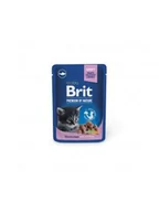 Mokra karma dla kotów - Brit Premium Mokra Karma Dla Kociąt Z Rybą 100 g - miniaturka - grafika 1