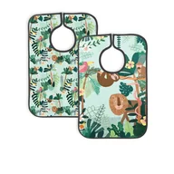 Śliniaki i fartuszki - Zestaw 2 śliniaczków Madre Selva Jungle Friends - miniaturka - grafika 1